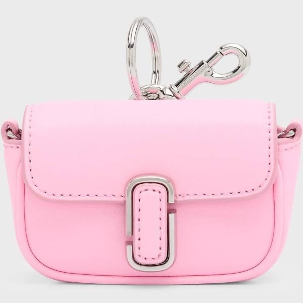 Marc Jacobs Pink Mini Bag with Silver Accents